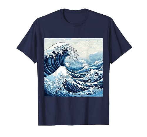 La gran ola de Kanagawa Camiseta