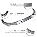 XPHAZZ Front Bumper Lip Compatible with Audi A5 S5 4-Door Sportback (Carbon Fiber Pattern, 2021-2024 8W6 Facelift Model)