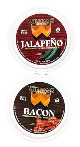 Cheese Spread With Jalapeno (8 oz) and Cheese Spread With