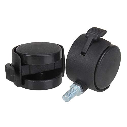 Office Home Furniture Accessories 1.5"" Swivel Wheel Caster Chair Caster Brake Pack Of 4 #TOP1