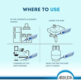 Arbuda Roachbait Gel For Cockroach Control| Fast Acting Solution | Ready to Use | Colony Destroyer (35 gm Pack of 1)