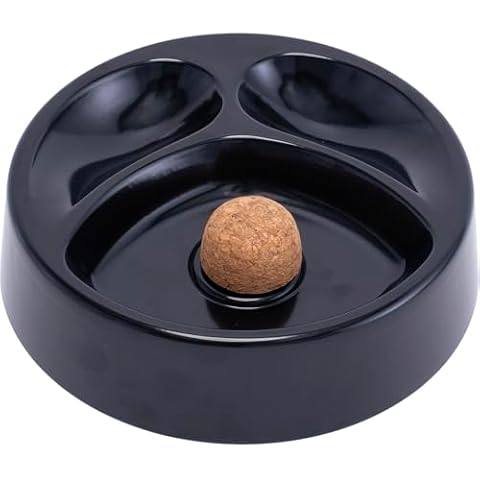 Fujima 6.5in Black Metal Ashtray Cover