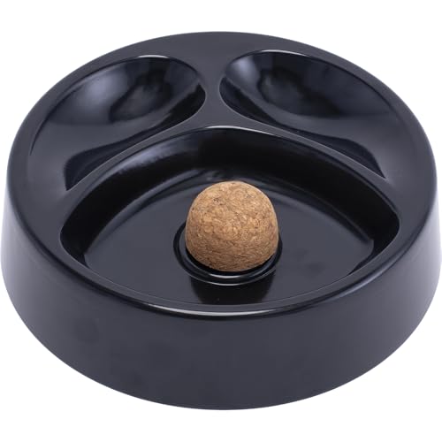 Fujima 6.5in Black Metal Ashtray