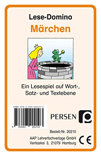 Lese-Domino: Märchen: EIN Lesespiel 1. und 2. Klasse miniatura 1