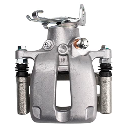 Image of TRQ Rear Left Brake Caliper w /Bracket Drivers Side | For 2012-2016 Buick LaCrosse 2012-2017 Regal 2013 Chevrolet Malibu