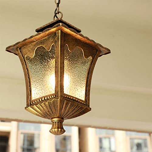 Lampe suspendue pour balcon industriel et lustre d'extérieur étanche IP65