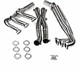 Stainless Steel Performance Exhaust Header Manifold For BMW E30 320I 323I 325 325I 325IX 325E 325ES, 1988 1989 1990 1991 1992 1993,Pipe for BMW E30 2.5L / 2.7L L6