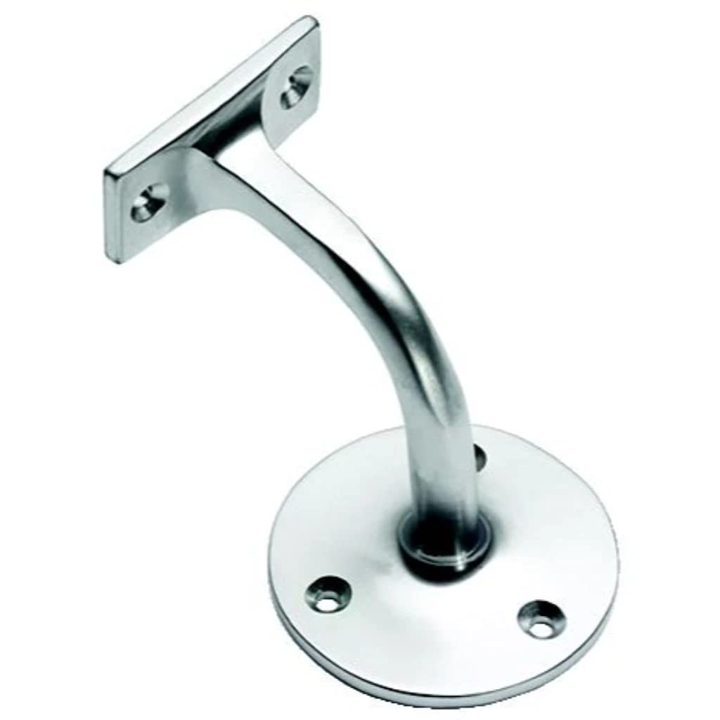 Carlisle Brass Quality AA84 Heavyweight Handrail Bracket 64mm (Satin Chrome)