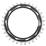 SRAM、イーグルT型スレッドマウント3mmオフセット、チェーンリング、歯:36、スピード:12、BCD:スレッドマウント、アルミニウム、ブラック