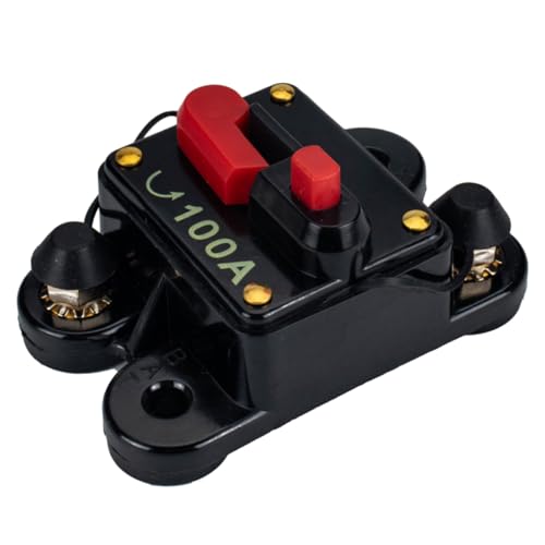 Disyuntor 100a ULTECHNOVO con autorrecuperación para audio y circuitos de coche contra polvo