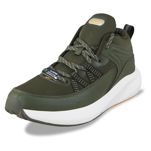 Campus Men's Margot Olive/MSTD Running Shoes - 6UK/India 1 Pair