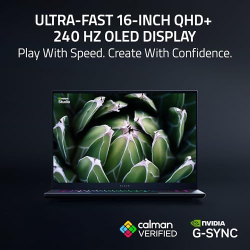 Razer Blade 16 (2025) Gaming Laptop: NVIDIA GeForce RTX 5090 - AMD Ryzen AI 9 HX 370 CPU - QHD+ 240Hz OLED Display - 32GB LPDDR5x RAM - 2TB SSD PCIe Gen4 - Windows 11 - Copilot+ PC - Chroma RGB by Razer - Image 6
