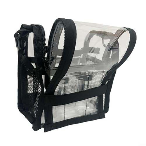Bolsa de maquillaje transparente impermeable que soluciona los derrames en tu maleta 2