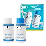 K18 Damage Shield Wash Care Set | Full-Size Color-Safe Protective Shampoo + Conditioner Reduces Frizz And Tangles, Maintains Hair Health, Protects From Damage