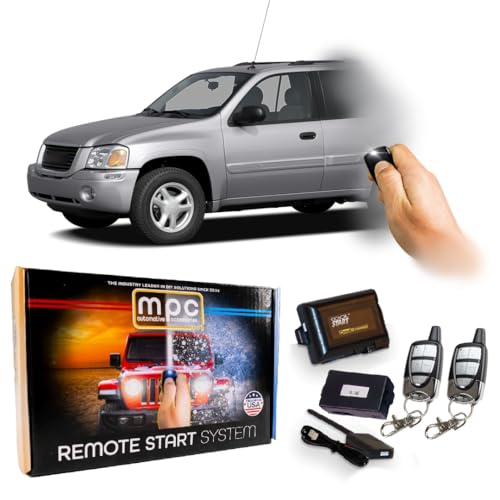 MPC Complete 5-Button Remote Start Kit Compatible with GMC Envoy 2002-2008 - Firmware Preloaded