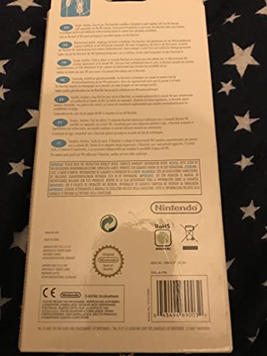 Official Nintendo Wii Nunchuk Controller White Genuine