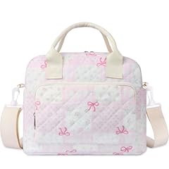 Pink Bow Grid Pattern