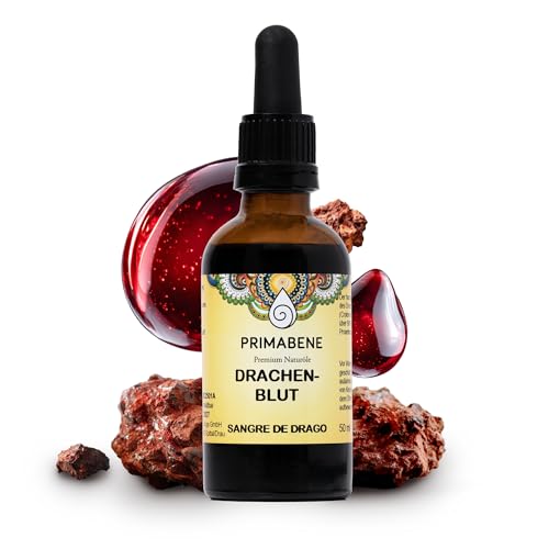 Primabene Drachenblut - aus Wildsammlung - Hoher OPC Gehalt - Pflaster der Natur - Ohne Zusätze - praktisch in der Anwendung dank Pipette - vegan - alkoholfrei - 20 ml