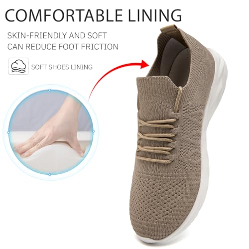 Men's Running Shoes Slip On Gym Tennis Sneakers Lightweight Non Slip Walking Shoes Breathable Comfortable Casual Fashion Mesh Footwear4