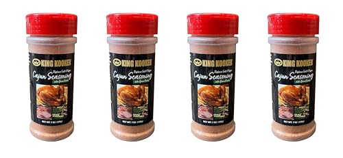 King Kooker Cajun Seasoning, 4-7 Oz. jars