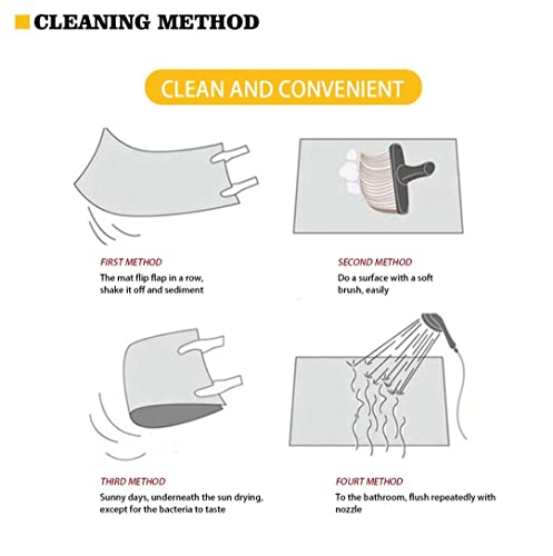 Dellukee Indoor Outdoor Doormats Leopard Print Cute Welcome Non Slip Durable Washable Home Decorative Door Mats Rugs For Entrance Bedroom Bathroom Kitchen #TOP6