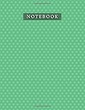  Notebook Green (Pantone) Color Polka Dots Baby Elephant Pattern Background Cover: Planner, Bill, A4, 110 Pages, Organizer, Journal, 21.59 x 27.94 cm, Daily, Life, 8.5 x 11 inch