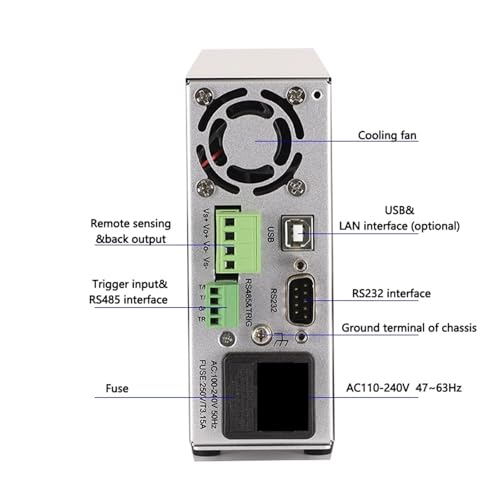 Alimentation Numérique de Laboratoire HCP1020 pour Test de Diode LED - 5