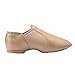 Dynadans Leather Upper Slip-on Jazz Dance Shoe for Women Men's Dance Shoes Brown 8M