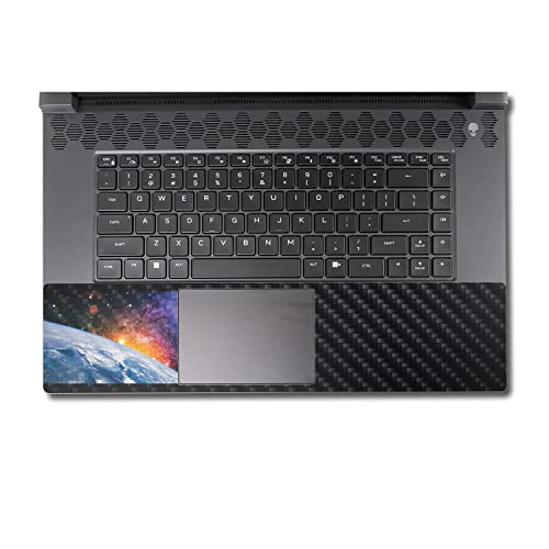 Image of MightySkins Carbon Fiber Skin Compatible With Alienware M17 R5 (2022) Full Wrap Kit - Global Sunrise | Protective Durable Textured Carbon Fiber Finish | Easy To Apply & Change Styles | Made in the USA