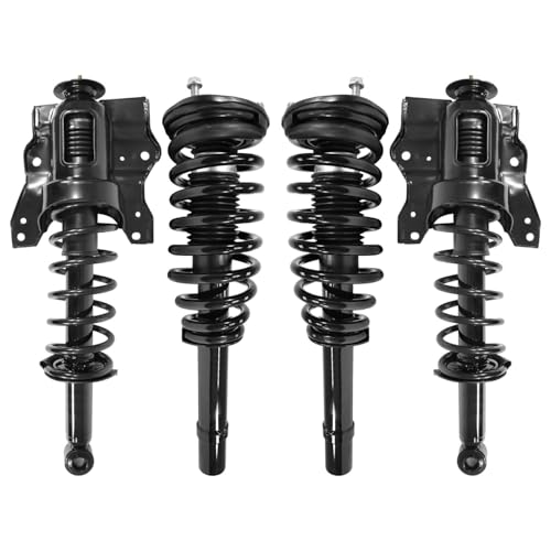 COMPLETESTRUTS - Front & Rear Complete Strut Assemblies with Coil Springs Replacement for 2000-2005 Hyundai Sonata - Set of 4
