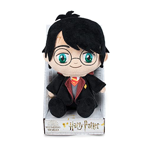 Famosa Softies - Peluche de Harry Potter de 27 centímetros, blandito y suave, relleno de fibra 100% reciclada, para los niños y adultos fans de las películas y los libros, (760020651)