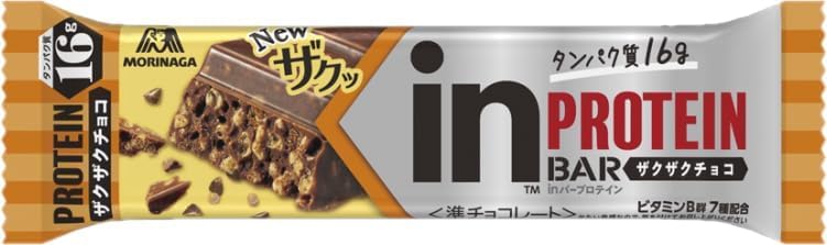 Amazon.co.jp: inバー プロテイン 6種 × 各2本 計12本 (ザクザクチョコ
