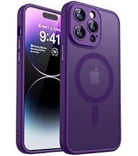 Amazon.co.jp: CANSHN iPhone 14 Pro 用 ケース Magsafe対応 カメラ