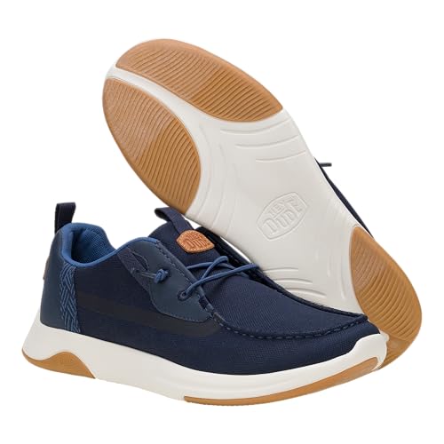 Image of HEYDUDE Men's Wally Drift Classic | Slip On Shoes for Men | Lightweight Loafers | Easy On System | Cushioned Insole