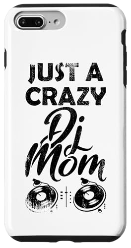 �ʔ���DJane�̌��t - Just A Crazy DJ Mom �X�}�z�P�[�X iPhone 7 Plus/8 Plus �p
