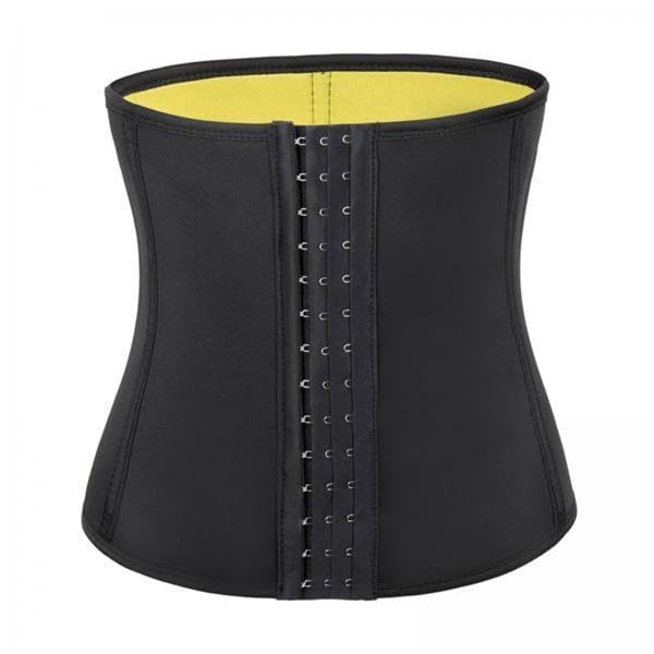 Lyla 2xMen Waist Trainer Band Fat Burner Fitness Corset Body Shaper Belt Strap L-image-5