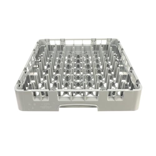 Cambro PR314 Dishwasher Rack, Peg Dish, Grey - Thumbnail 2