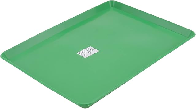 TEHAUX Dog Crate Tray Dog Cage Pan 37.5 * 27.5 * 1.6cm/14.74 * 10.81 * 0.63in XXL Replacement Plastic Bottom for Green