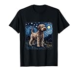 Photo Gallery van gogh lagotto romagnolo in notte stellata maglietta Photo Gallery van gogh lagotto romagnolo in notte stellata maglietta