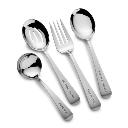 Towle Living Dining Expressions 4-Piece Hostess Serveware Set