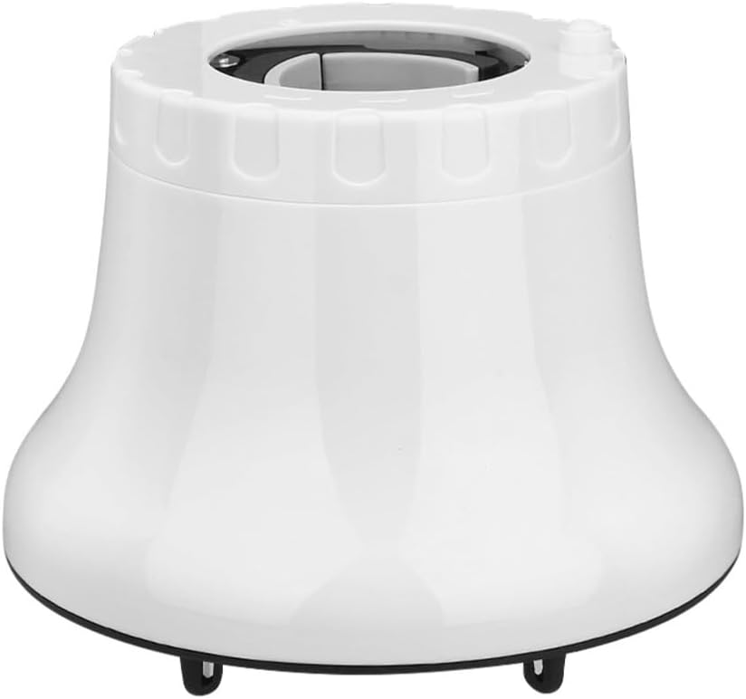 Hair Dryer Diffuser Nozzle for Curly Hair, White Plastic Attachment