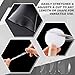 Dunzoom 160 pcs Extra Large Removable Gel Glue Putty, 3 Size Clear Adhesive Dots, Double Sided Sticky Tack for Wall Hanging, Crafts, Poster Decoration