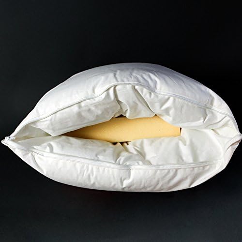 The Bettersleep CompanyLuxury Memory Foam Core Support Pillow Zipped Comfortable Firm Support Hypo-Allergenic