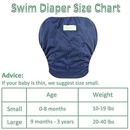 image for wegreeco Baby & Toddler Snap One Size Adjustable Reusable Baby Swim Di