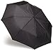 Totes Blue Line Basic Auto Open Auto Close Compact Umbrella