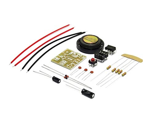 Anncus 1PCS NE555 Buzzer DIY Electronic KIT Tone Generator Oscillator Buzz Suite Trousse LED Blink NE555P 8 OHMs 0.25W Speaker Circuit