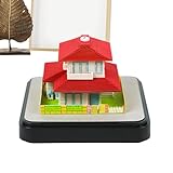 2026 Desk Calendar - 8.7x8.7x6.6cm 3d Calendar, House Design Art Paper Sculpture, Schedule Planning Supplies, Desktop Decoration For Bedroom Table Classroom Shelf
