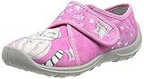 PVC Laufsohle Fischer Jungen Mädchen Boggy Hausschuh, Pink, 28 EU