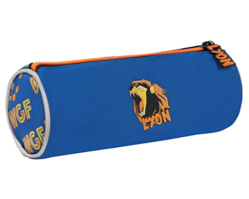 COMIX ANIME Lyon Gamer, School Stationery Case with Custom Metal Pull and Mesh Details - Image 2