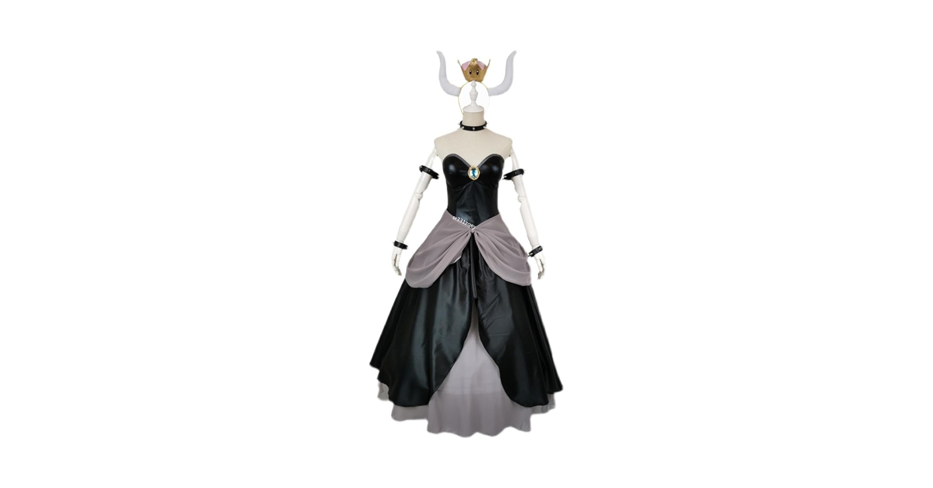 クッパ姫　コスプレ　衣装 スーパーマリオ クッパ姫 コスプレ衣装 : allseason fashion
